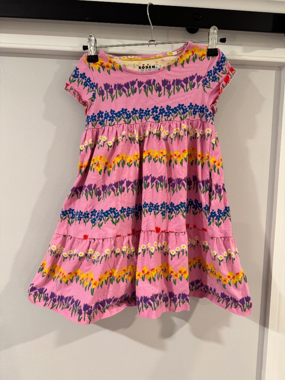 Mini Boden Pink Girls Tunic Top Size 5-6